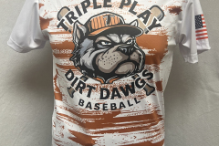 Dirt Dawgs Sublimated Fan Tee