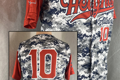 Heights Baseball Uniform