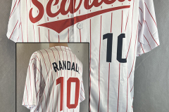 Scarlets Custom Baseball